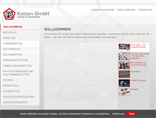 Tablet Screenshot of fb-ketten.de
